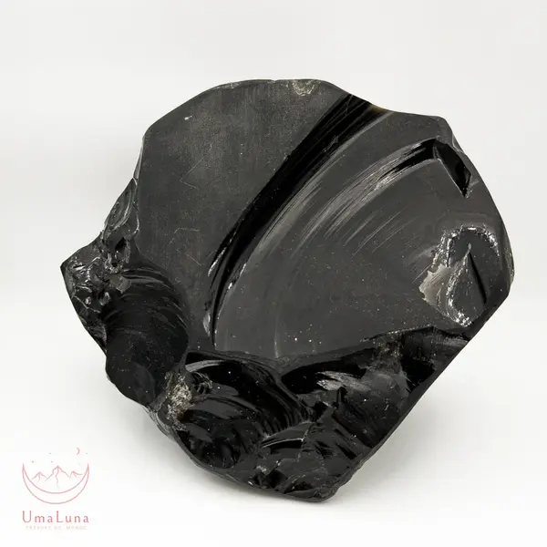 Pierre naturelle Obsidienne - Minéral authentique pour lithothérapie et collection