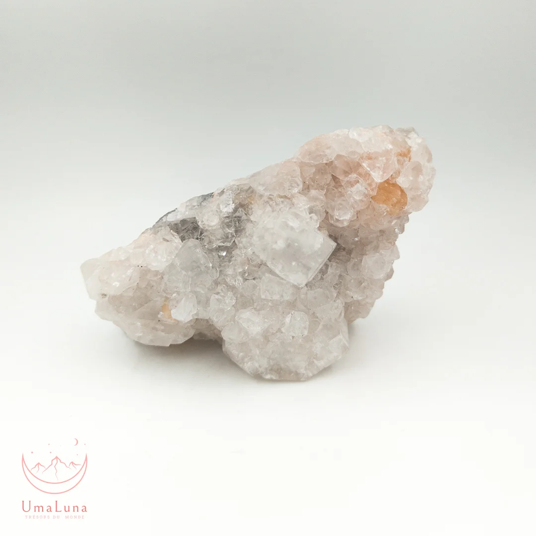 Pierre naturelle Apophyllite - Minéral authentique pour lithothérapie et collection
