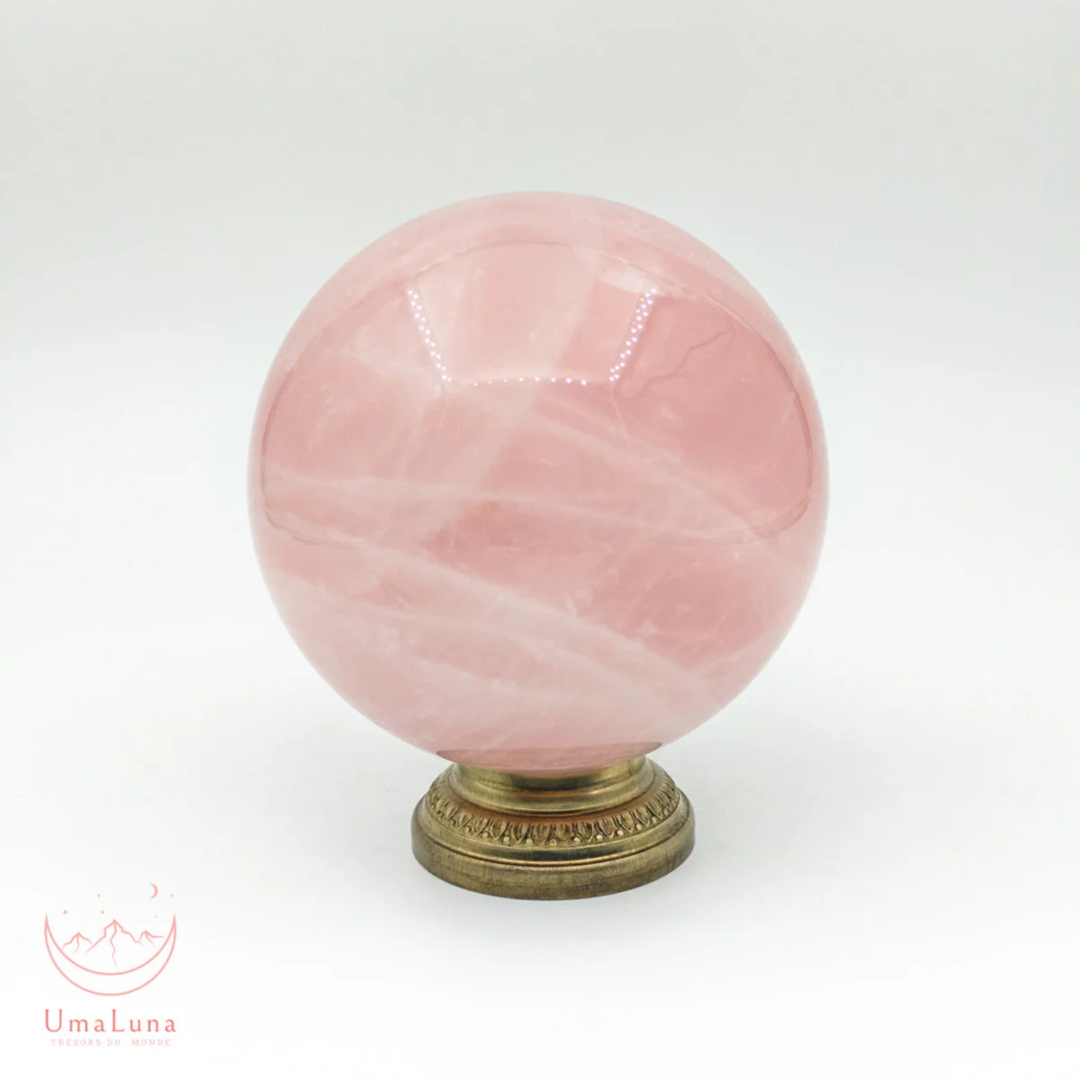 Quartz Rose Sphère 20g - Photo 15