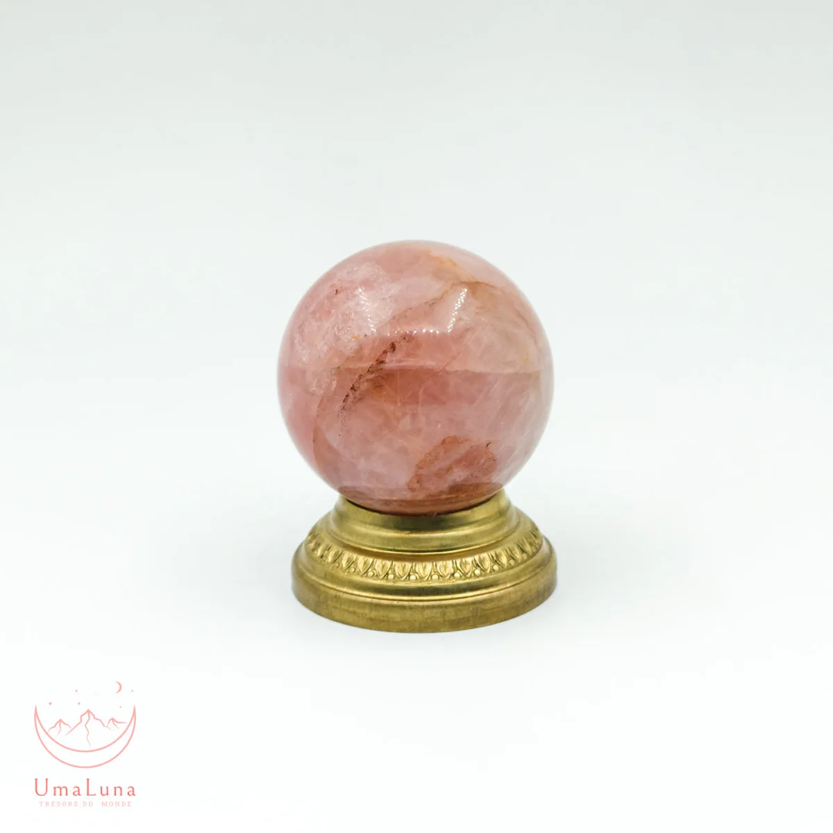 Quartz Rose Sphère 20g - Photo 10