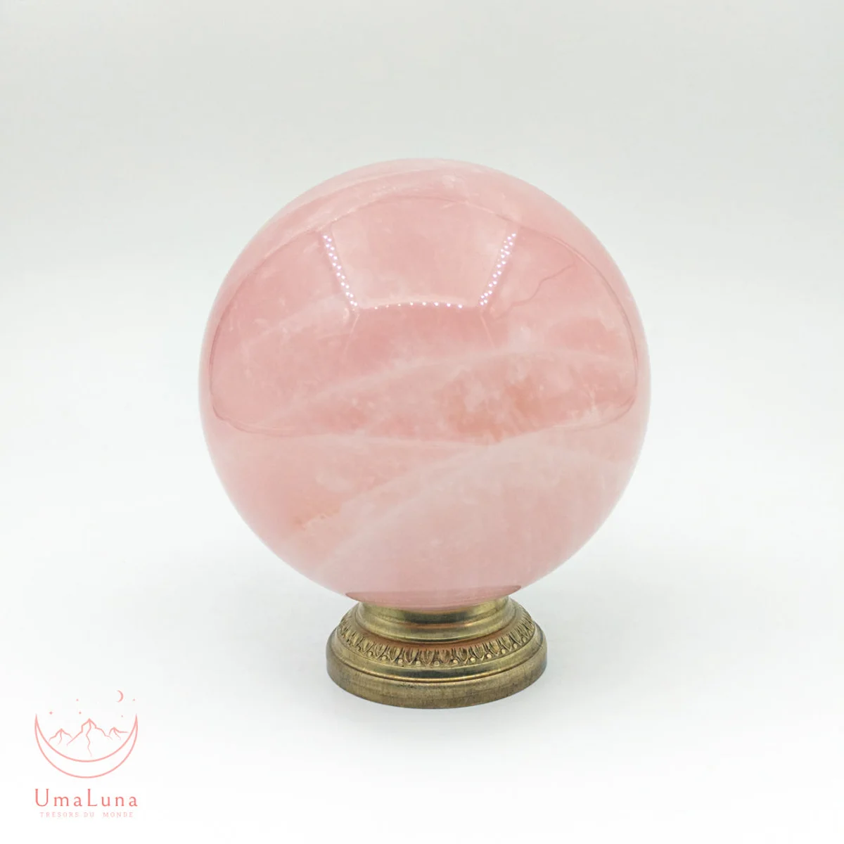 Quartz Rose Sphère 20g - Photo 14