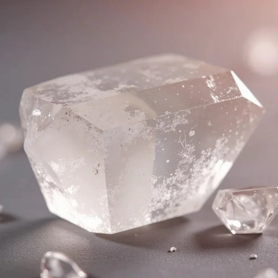 Pierre naturelle Quartz - Minéral authentique pour lithothérapie et collection