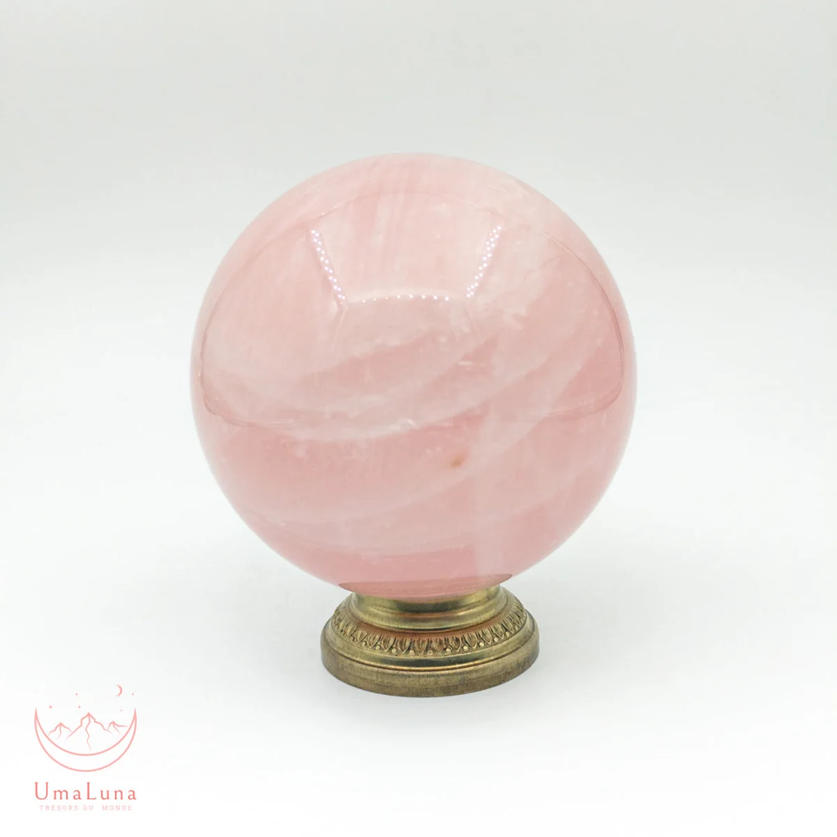 Quartz Rose Sphère 20g - Photo 13