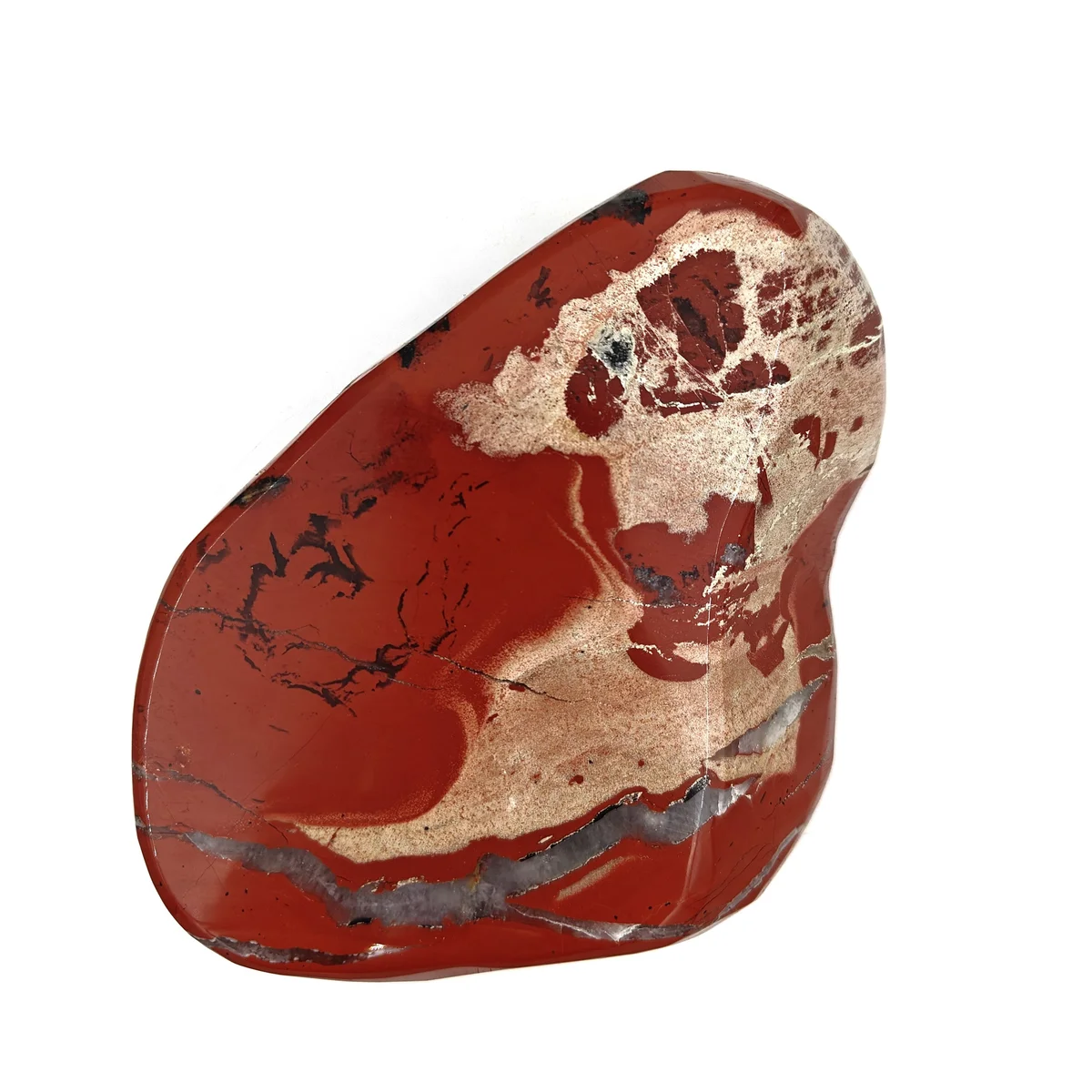 Jaspe Rouge Forme libre 1160g - Photo 1