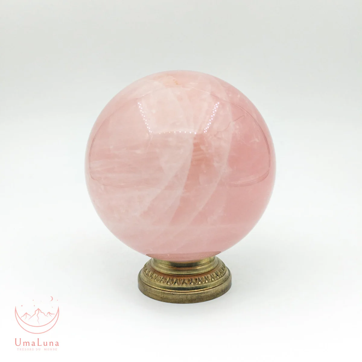 Quartz Rose Sphère 20g - Photo 12