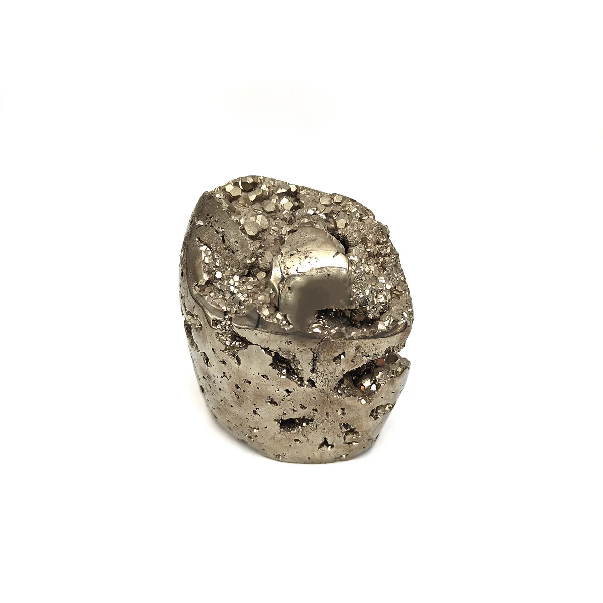 Pierre naturelle Pyrite - Minéral authentique pour lithothérapie et collection