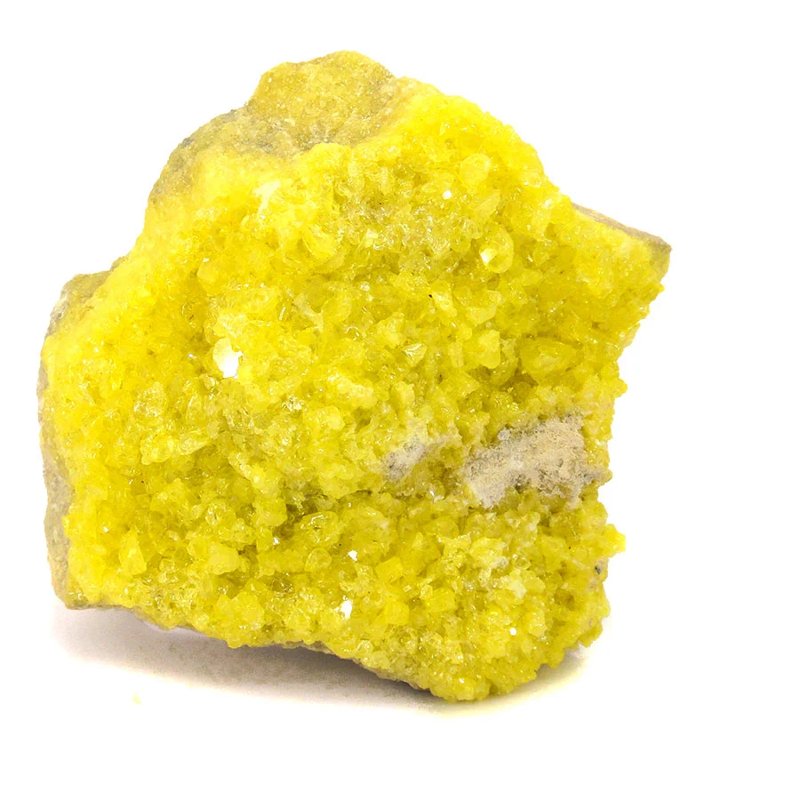 Pierre naturelle Soufre natif - Minéral authentique pour lithothérapie et collection
