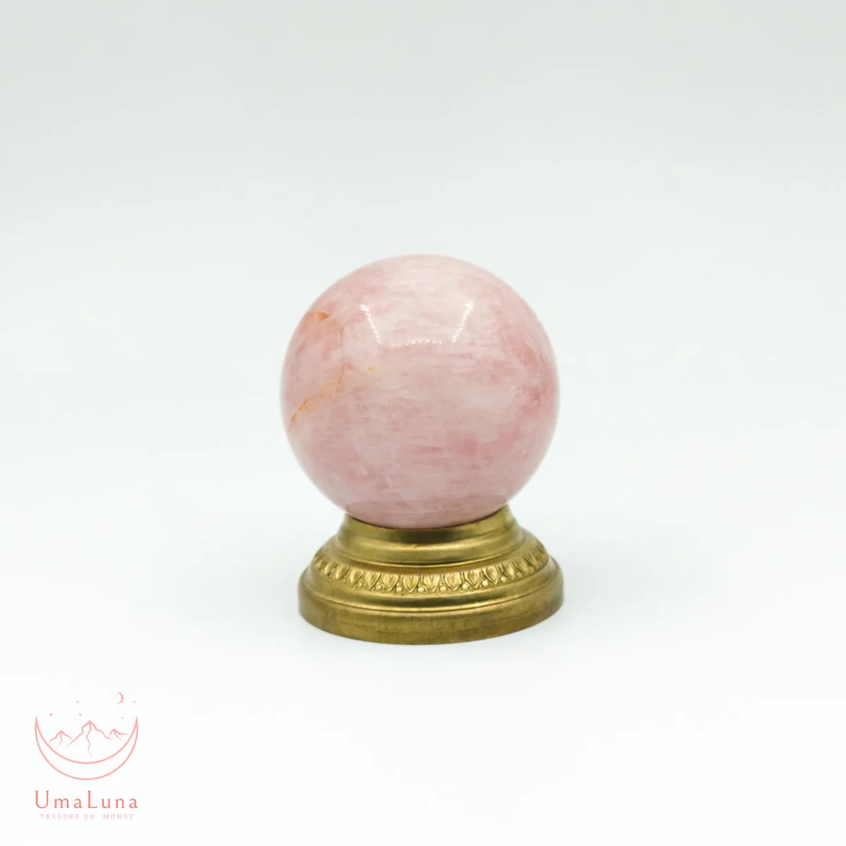 Quartz Rose Sphère 20g - Photo 3